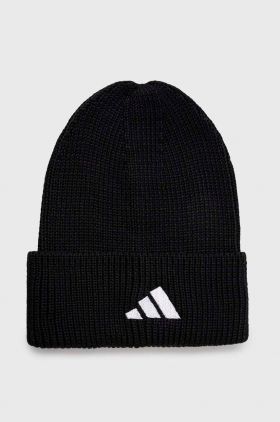 adidas Performance căciulă culoarea negru, din tricot gros HS9765