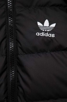 adidas Originals geaca de puf pentru copii DOWN JACKET culoarea negru