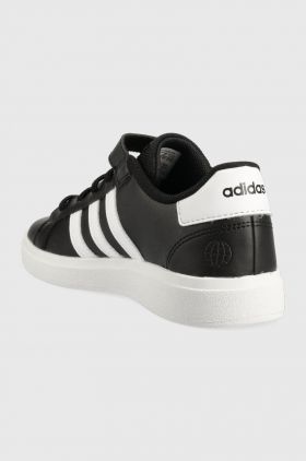 adidas sneakers pentru copii GRAND COURT culoarea negru