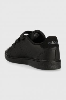 adidas sneakers pentru copii ADVANTAGE culoarea negru