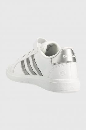 adidas sneakers pentru copii GRAND COURT culoarea alb