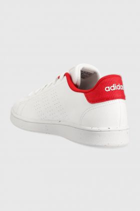 adidas sneakers pentru copii ADVANTAGE K culoarea alb