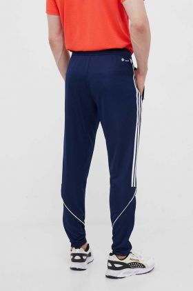 adidas Performance pantaloni de antrenament Tiro 23 culoarea bleumarin, cu imprimeu  HS3529