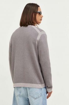 PS Paul Smith cardigan din bumbac culoarea violet