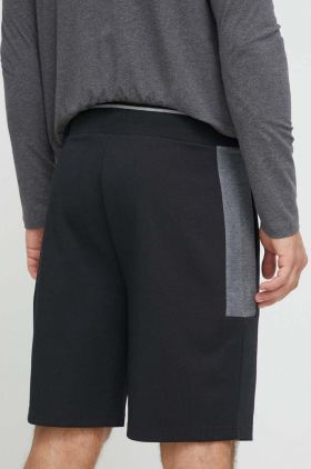 BOSS pantaloni scurți de lounge culoarea negru