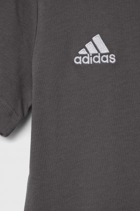 adidas Performance tricou de bumbac pentru copii ENT22 TEE Y culoarea gri, cu imprimeu