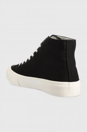 Tommy Jeans tenisi TOMMY JEANS MID CANVAS COLOR barbati, culoarea negru, EM0EM01157