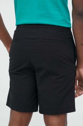 United Colors of Benetton pantaloni scurti din bumbac culoarea negru