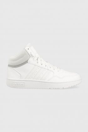 adidas Originals sneakers HOOPS MID 3. K culoarea alb