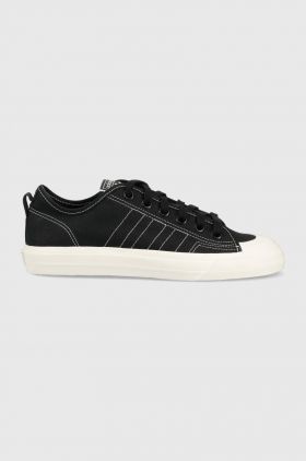 adidas Originals teniși Nizza EE5599 bărbați, culoarea negru EE5599-CBLACK/FTW