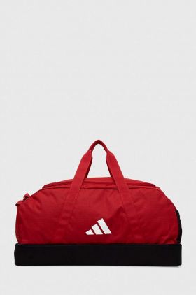 adidas Performance geantă sport Tiro League Large culoarea roșu IB8656