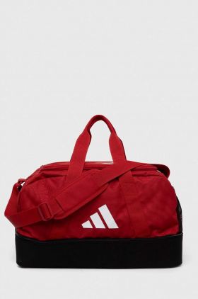 adidas Performance geantă sport Tiro League Small culoarea roșu IB8651