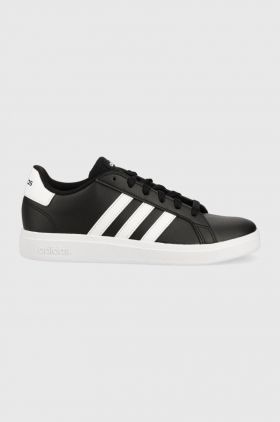 adidas sneakers pentru copii GRAND COURT culoarea negru