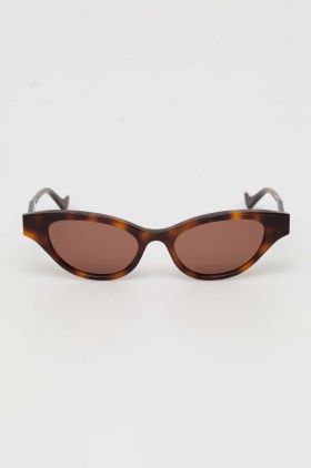 Gucci ochelari de soare femei, culoarea maro