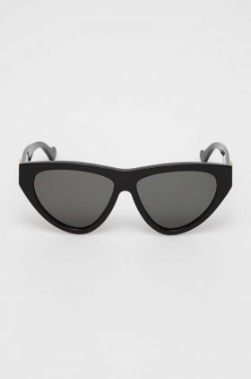 Gucci ochelari de soare femei, culoarea negru