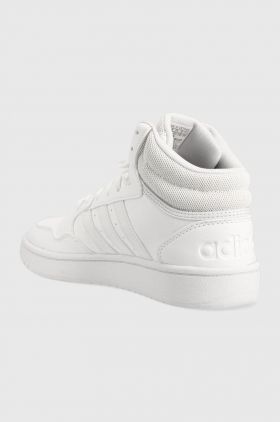 adidas sneakers HOOPS culoarea alb