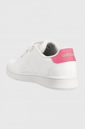 adidas sneakers pentru copii Advantage Cf culoarea alb