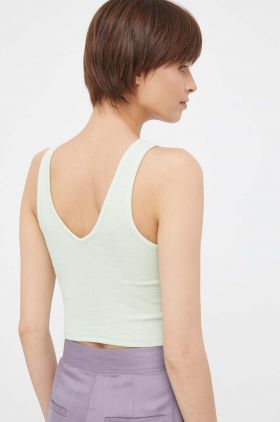 Pepe Jeans top femei, culoarea verde