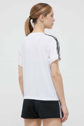 adidas Performance tricou de antrenament Train Essentials culoarea alb