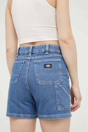 Dickies pantaloni scurti jeans femei, neted, high waist