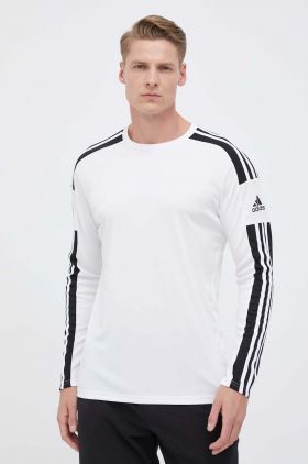 adidas Performance mânecă lungă de antrenament Squadra 21 culoarea alb, cu imprimeu