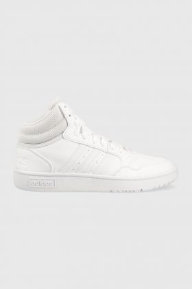 adidas sneakers HOOPS culoarea alb
