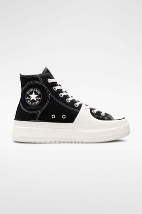 Converse teniși Chuck Taylor All Star Construct culoarea negru, A05094C