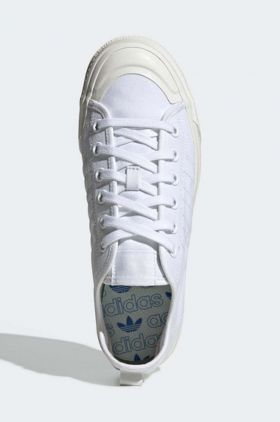 adidas Originals teniși Nizza RF bărbați, culoarea alb EF1883-white