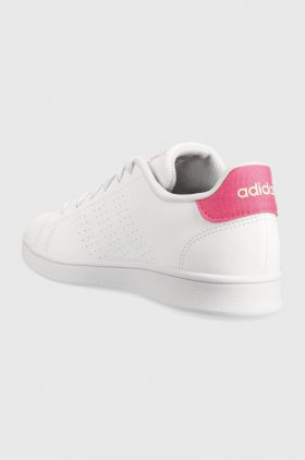 adidas sneakers pentru copii ADVANTAGE K culoarea alb