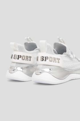 PLEIN SPORT sneakers The Iron Tiger Gen.X.02 culoarea alb, PACS USC0429 STE003N