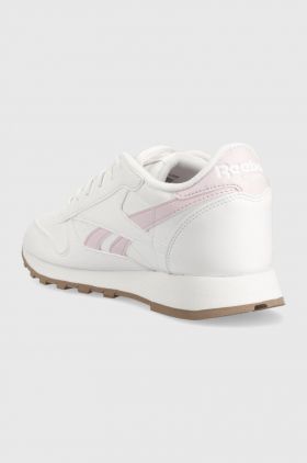 Reebok Classic sneakers Classic Vegan HQ1496 culoarea alb HQ1496-FTW/PNK/T