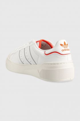 adidas Originals sneakers din piele Superstar Bonega 2B culoarea alb