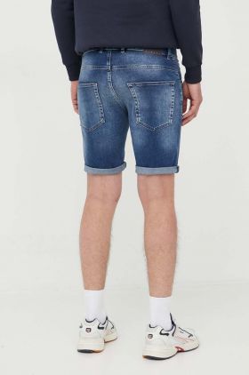 Sisley pantaloni scurti jeans barbati