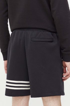 adidas Originals pantaloni scurți bărbați, culoarea negru HN6594-black