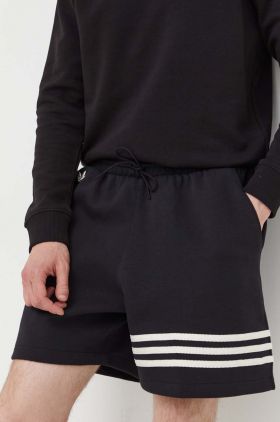 adidas Originals pantaloni scurți bărbați, culoarea negru HN6594-black