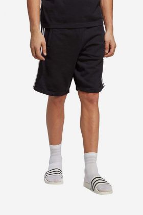 adidas Originals pantaloni scurți din bumbac culoarea negru IA6351-black