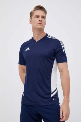 adidas Performance tricou de antrenament Condivo 22 culoarea albastru marin, cu imprimeu