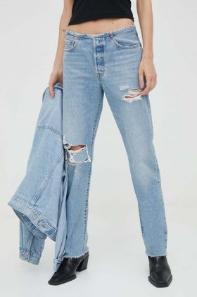 Levi's jeansi 501 femei high waist