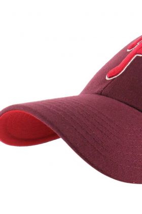 47brand șapcă de baseball din bumbac MLB Philadelphia Phillies culoarea bordo, cu imprimeu