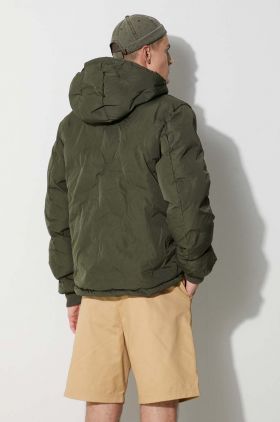 Alpha Industries geacă Logo Puffer bărbați, culoarea verde, de iarnă 108107.142-green