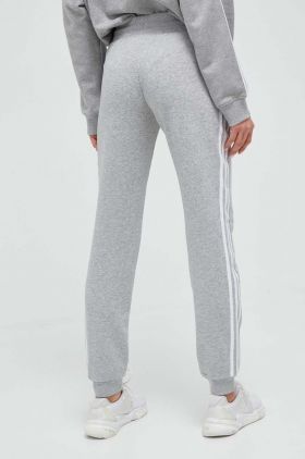 adidas Originals pantaloni de trening culoarea gri, melanj