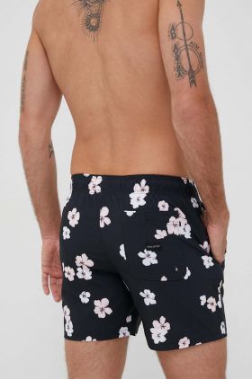 Hollister Co. pantaloni scurti de baie culoarea negru