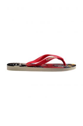 Havaianas slapi copii MARVEL CLASSICS culoarea rosu