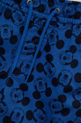 GAP pantaloni scurti copii x Disney culoarea albastru marin, talie reglabila