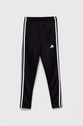 adidas pantaloni de trening pentru copii culoarea negru, cu imprimeu