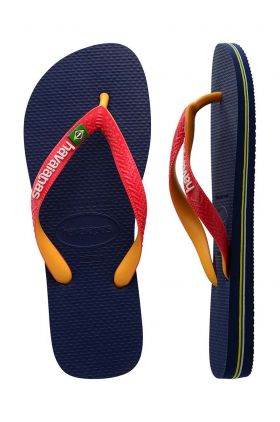 Havaianas slapi BRASIL MIX culoarea albastru marin, 4123206.5603