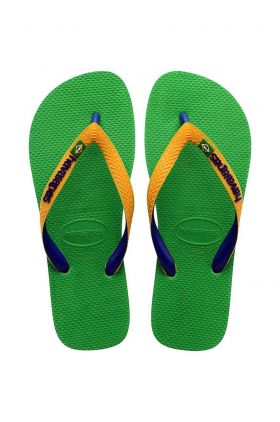 Havaianas slapi BRASIL MIX culoarea verde, 4123206.1985