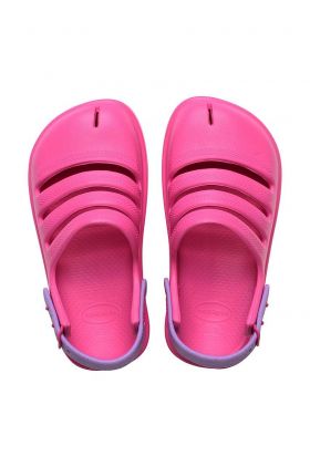 Havaianas slapi copii CLOG culoarea roz