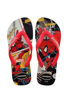 Havaianas slapi copii MARVEL CLASSICS culoarea rosu