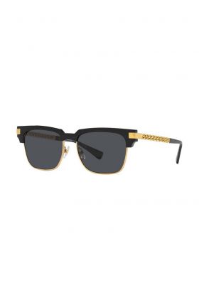 Versace ochelari de soare barbati, culoarea negru